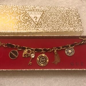 Guess charm bracelet NWOT